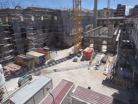 Monitoraggio timelapse Ex Manifattura Tabacchi, Bari