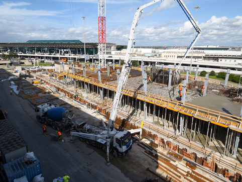 Monitoraggio timelapse Uffici ADR, Aeroporto di Roma Fiumicino